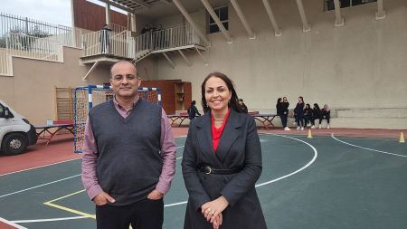 يوم قمة للحذر على الطرقات لطلاب العواشر في ثانوية النهضة الاهلية كفر قرع